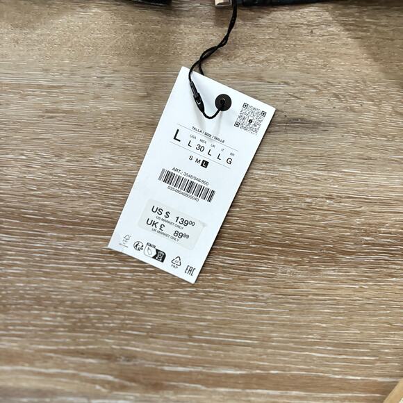 Zara Faux Leather Jacket - Picture 4 of 8